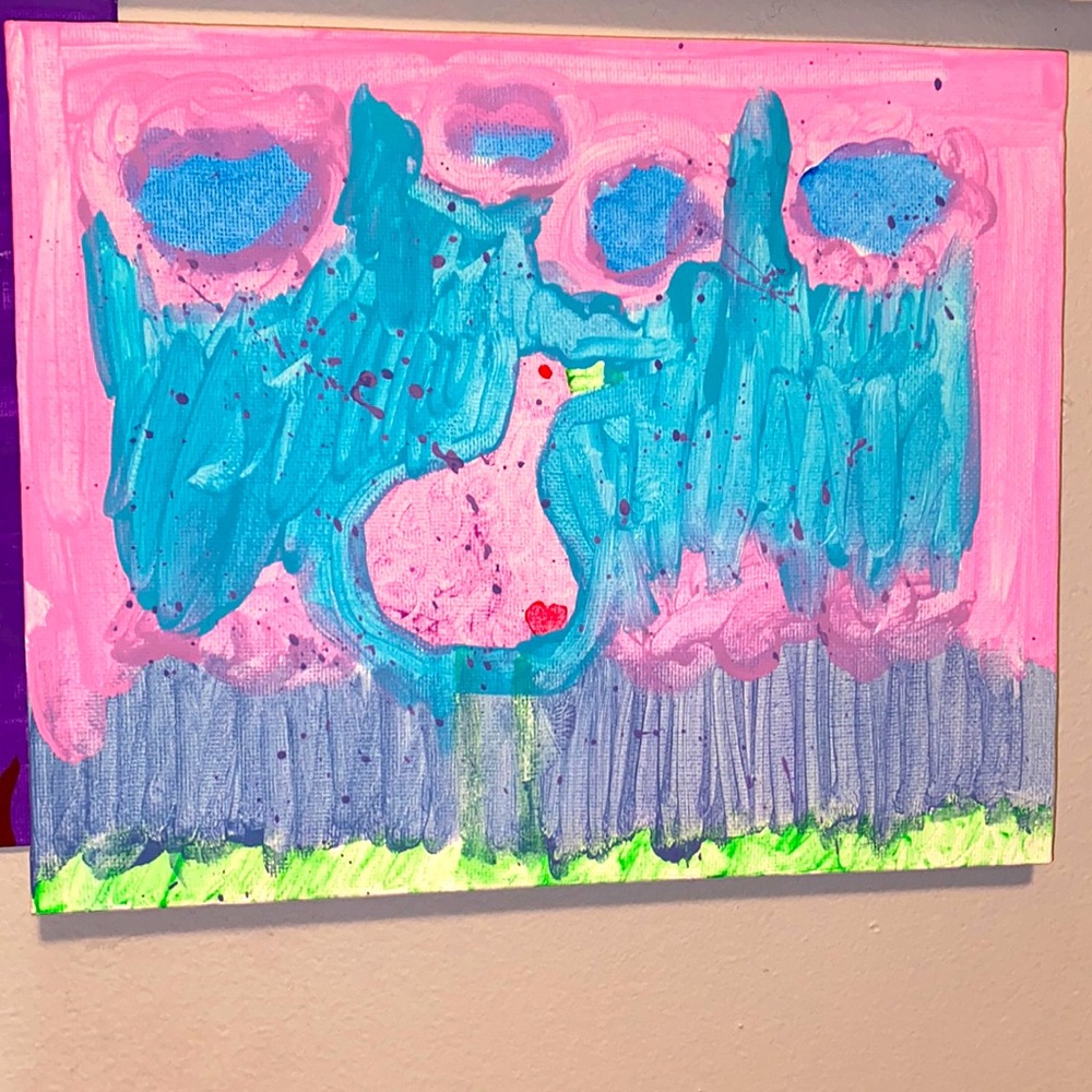 Small unique painting